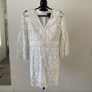 VICI white lace dress